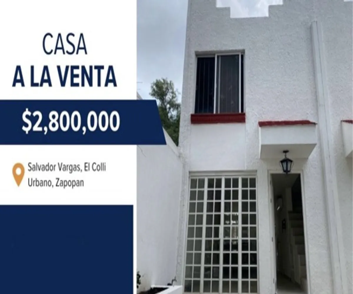 Casa En Venta,Colli C.T.M.,Salvador Vargas 2990, Zapopan, Jalisco 45070, 2 Habitaciones,1 Baño,Salvador Vargas,1,p3DaF3h