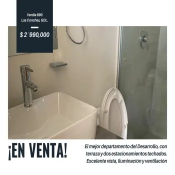 Departamento En Venta,Las Conchas,Calle José Luis Verdía 690 12, Guadalajara, Jalisco 44460, 2 Habitaciones,2 Baños,Calle José Luis Verdía,4,pSEFRSW