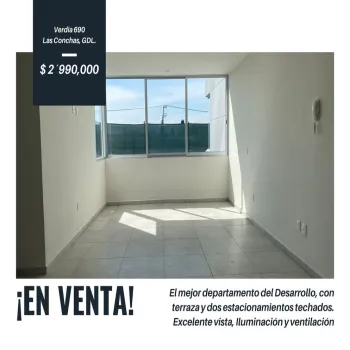 Departamento En Venta,Las Conchas,Calle José Luis Verdía 690 12, Guadalajara, Jalisco 44460, 2 Habitaciones,2 Baños,Calle José Luis Verdía,4,pSEFRSW