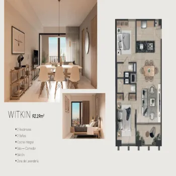 Departamento En Venta,Arcos Vallarta,Avenida José María Morelos 2080, Guadalajara, Jalisco 44130, 2 Habitaciones,2 Baños,Avenida José María Morelos,1,p0qbqUE