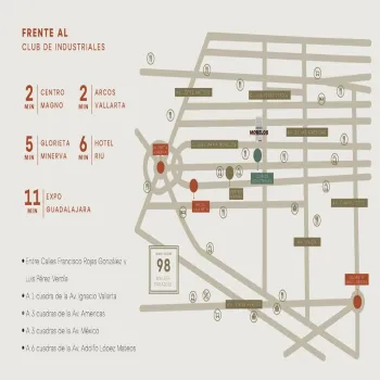 Departamento En Venta,Arcos Vallarta,Avenida José María Morelos 2080, Guadalajara, Jalisco 44130, 2 Habitaciones,2 Baños,Avenida José María Morelos,1,p0qbqUE