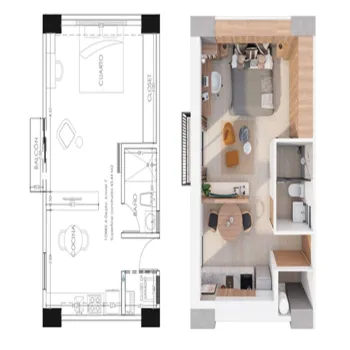 Departamento En PreVenta,Jocotán,Calle Francisco I. Madero 6187 301, Zapopan, Jalisco 45017, 1 Cuarto,1 Baño,Calle Francisco I. Madero,1,pvHbpqF