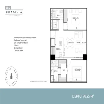Departamento En Venta,Colomos Providencia,Brasilia 2583, Guadalajara, Jalisco 44660, 2 Habitaciones,2 Baños,Brasilia,1,ph8vc9n
