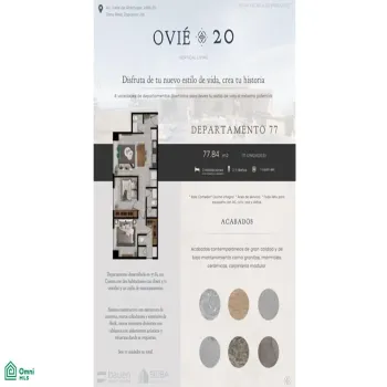 En Venta,Valle Real,Av. Valle de Atemajac 2445-20, Zapopan, Jalisco 45138, 2 Habitaciones,2 Baños,Av. Valle de Atemajac,1,MX23429068