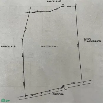 Terreno En Venta,La Teja,Parcela 63 P3 / 4, Tlajomulco de Zuniga, Jalisco 45640,Parcela,MX23499158
