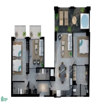 En Venta,Emiliano Zapata,Aquiles Serdán 272 Int. 502, Puerto Vallarta, Jalisco 48380, 3 Habitaciones,3 Baños,Aquiles Serdán,3,MX24861376