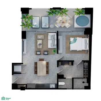 En Venta,Emiliano Zapata,Aquiles Serdán 272 Int. 202, Puerto Vallarta, Jalisco 48380, 1 Cuarto,1 Baño,Aquiles Serdán,MX24861681