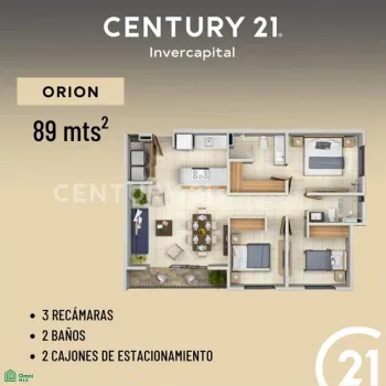 En Venta,Francisco Sarabia,Anastasio Bustamante 1400, Dpto. 89 m2, Zapopan, Jalisco 45236, 3 Habitaciones,2 Baños,Anastasio Bustamante,3,MX25950759