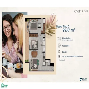 Departamento En Venta,Valle Real,Av. Valle de atemajac 2445-20, Zapopan, Jalisco 45138, 2 Habitaciones,2 Baños,Av. Valle de atemajac,MX23429081