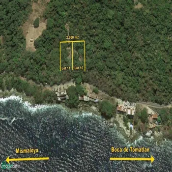 Terreno En Venta,Boca de Tomatlán,Carretera 200, lote #10 y #11 26, Puerto Vallarta, Jalisco 48292,Carretera 200, lote #10 y #11,MX24705404