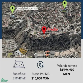 Terreno En Venta,Ciudad Bugambilia,Remanso del Mapache Pte. 91-404, Zapopan, Jalisco 45237,Remanso del Mapache Pte.,MX25994584