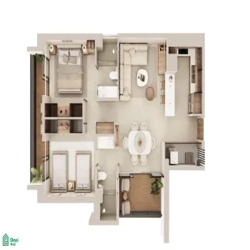 Departamento En Venta,Las Aralias,24. 105MIDTOWN 6A, Puerto Vallarta, Jalisco 48328, 2 Habitaciones,2 Baños,24. 105MIDTOWN,3,MX251013268