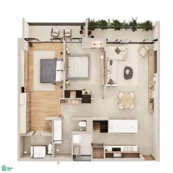 Departamento En Venta,Las Aralias,31. 105MIDTOWN 7C PH, Puerto Vallarta, Jalisco 48328, 2 Habitaciones,2 Baños,31. 105MIDTOWN,3,MX251013294