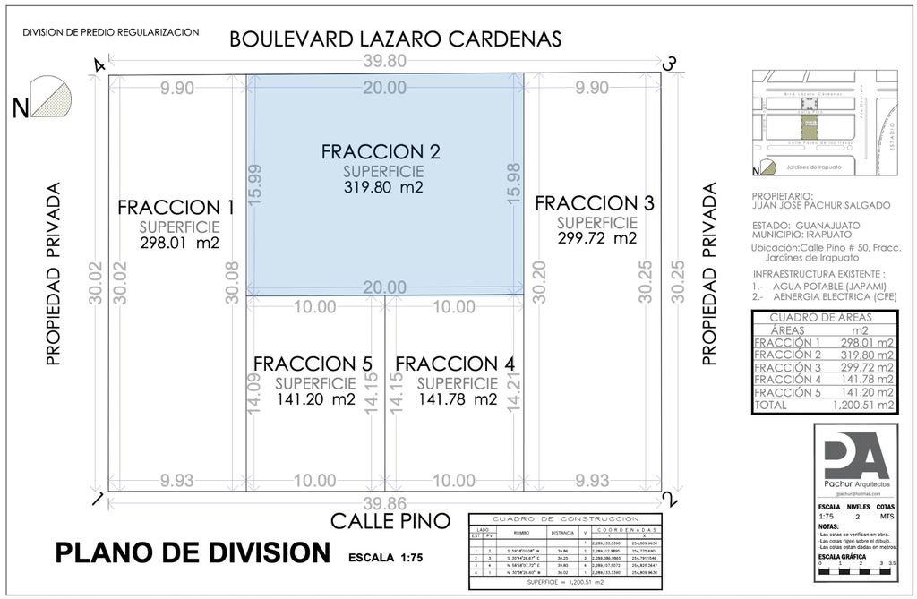 Jardines de Irapuato Pino