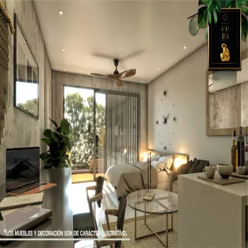 Departamento En Venta,Tulum Centro,Avenida Tulum 12, Tulum, Quintana Roo 77717, 1 Cuarto,1 Baño,Avenida Tulum,1,p7UpaSf