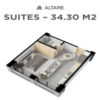 Departamento En PreVenta,Vallarta Norte,Avenida México 2849, Guadalajara, Jalisco 44690, 1 Cuarto,1 Baño,Avenida México,1,pijaXar