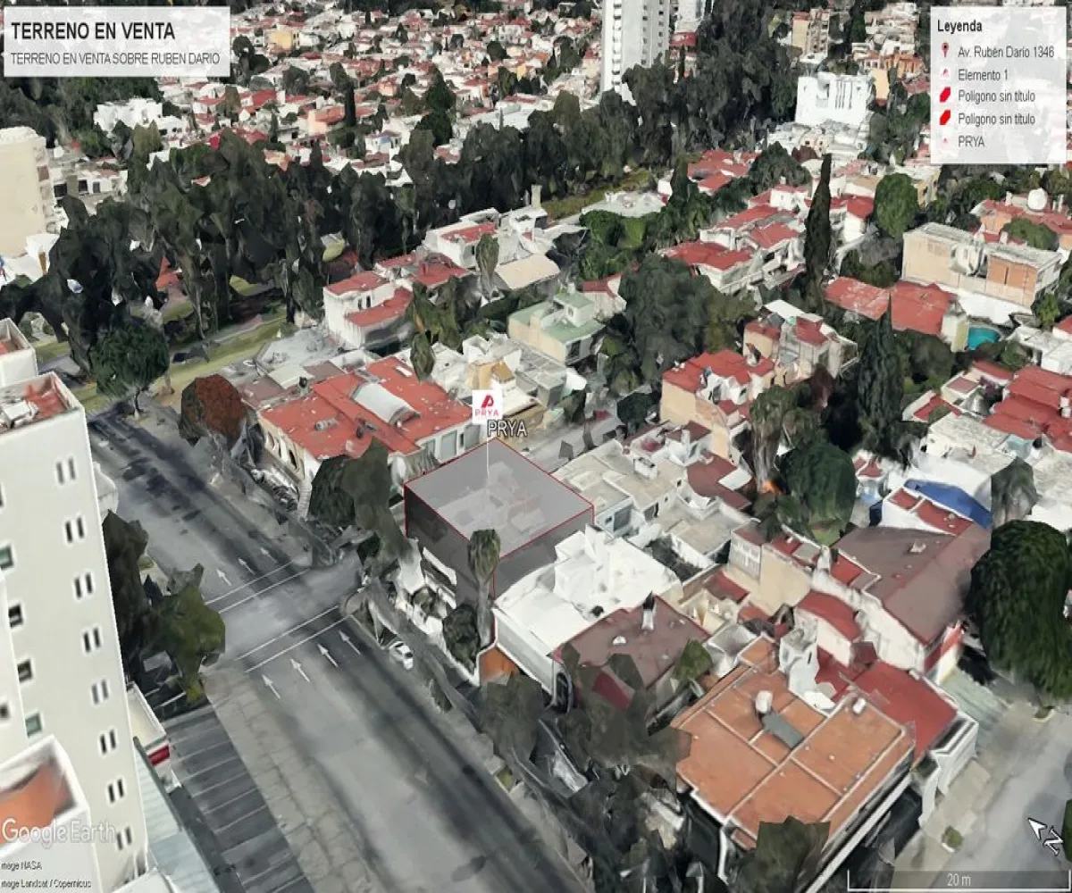 Terreno En Venta,Lomas De Providencia,Avenida Rubén Darío 1347, Guadalajara, Jalisco 44630,Avenida Rubén Darío,pK8DTkM